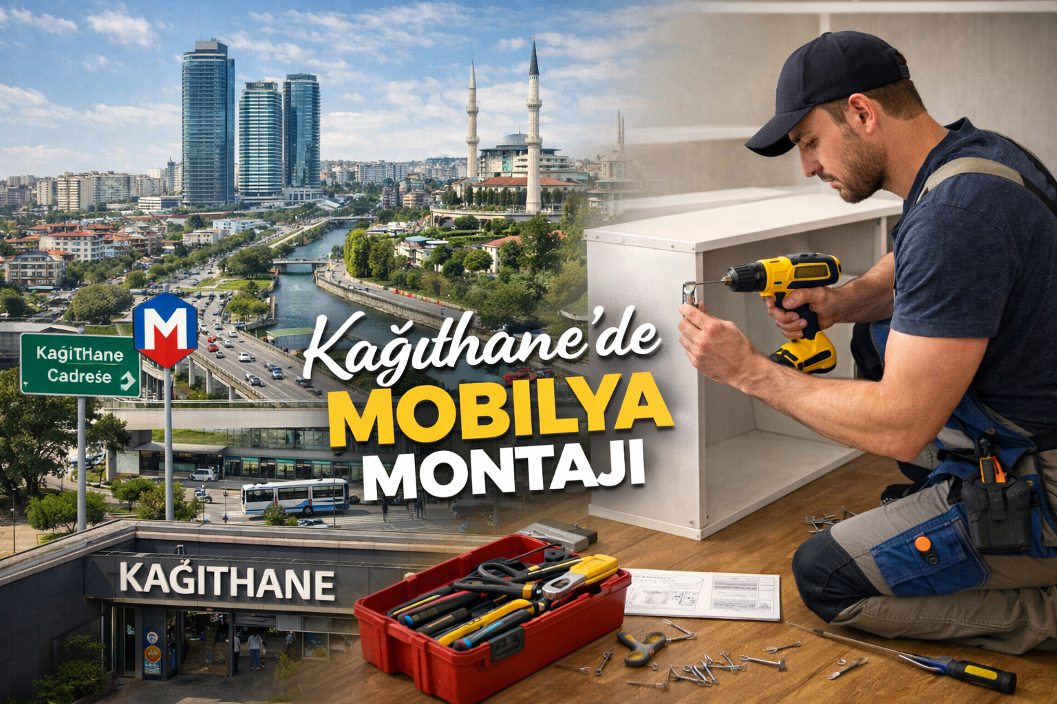 Kağıthane mobilya montaj hizmeti