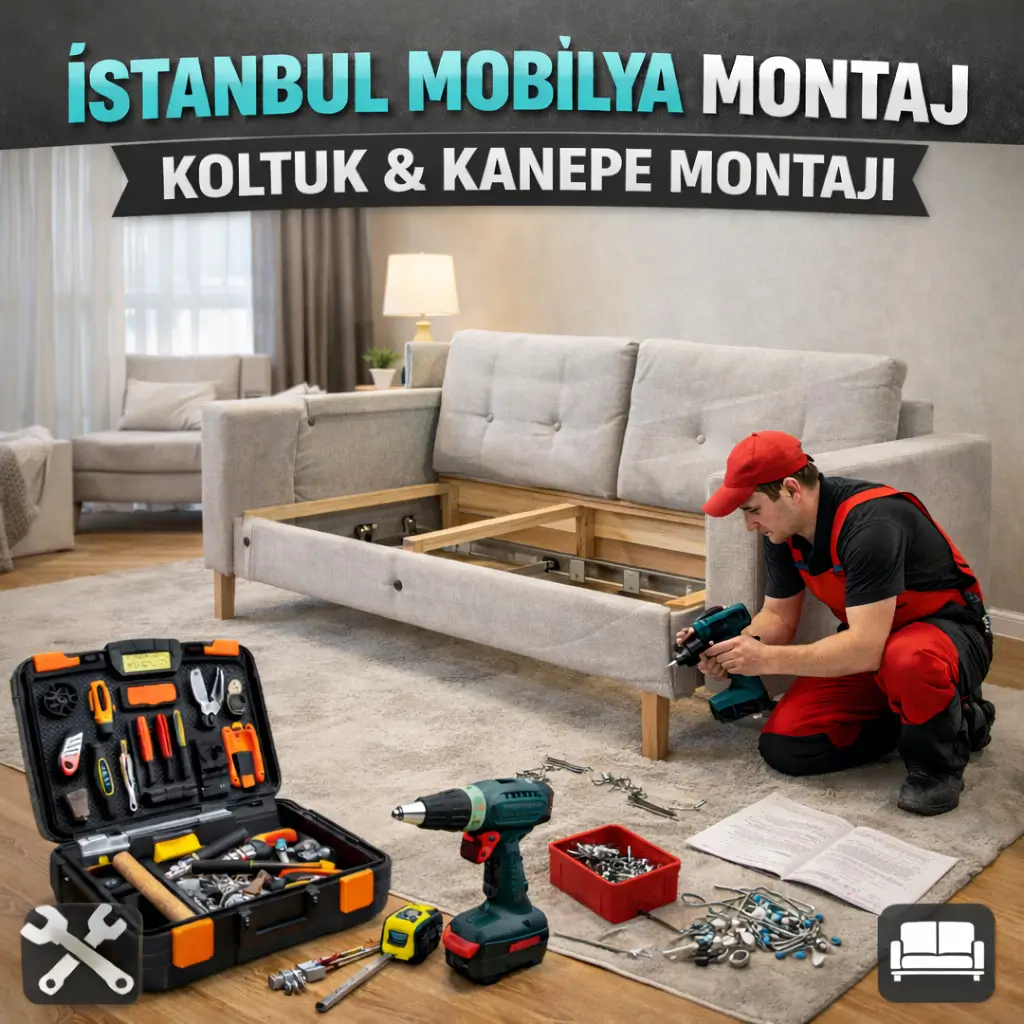 Profesyonel koltuk ve kanepe montajı