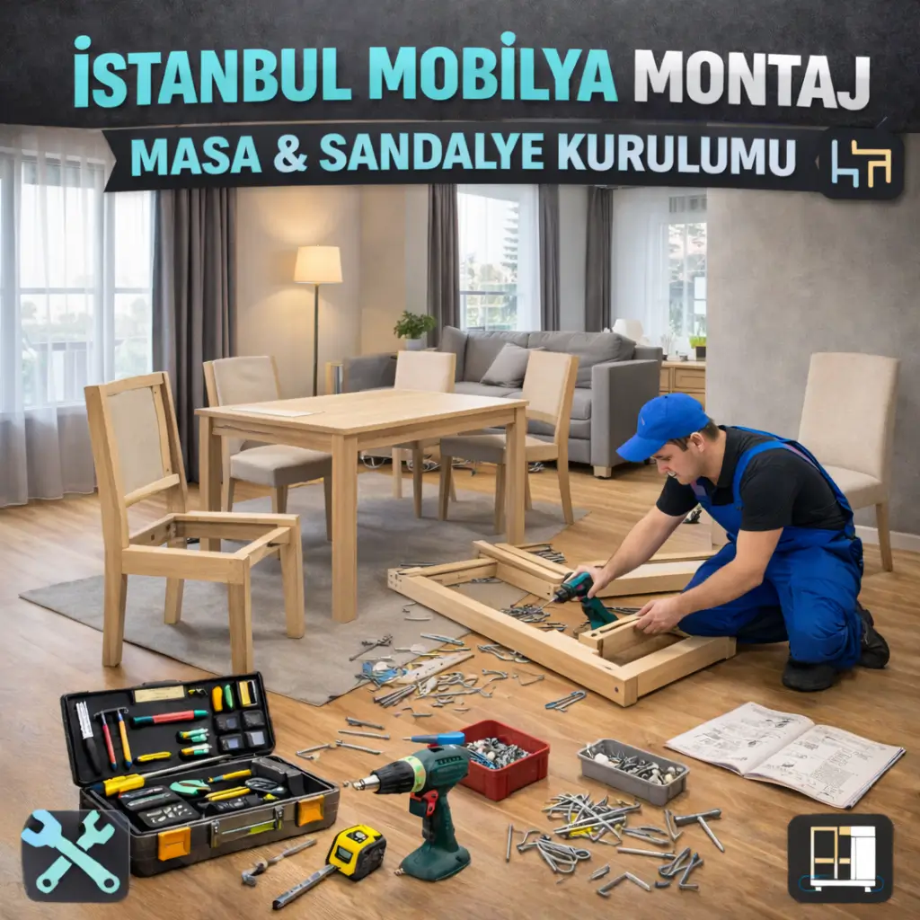 Masa ve Sandalye Montajı
